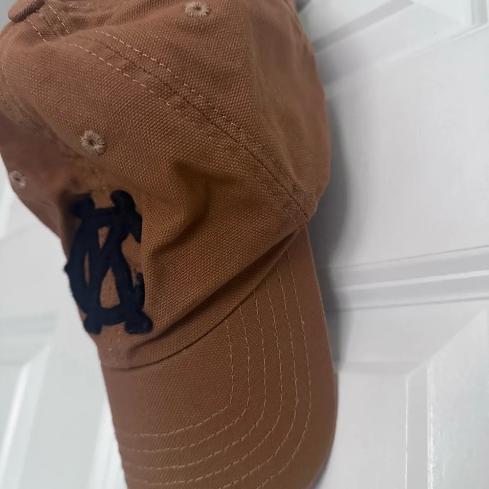 Kansas City Brown Baseball Cap with Navy Logo